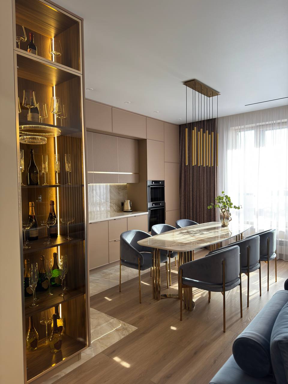 TSS плита ETERNO (ETW23) WOOD2 Karera 2800x1220 мм, МДФ
