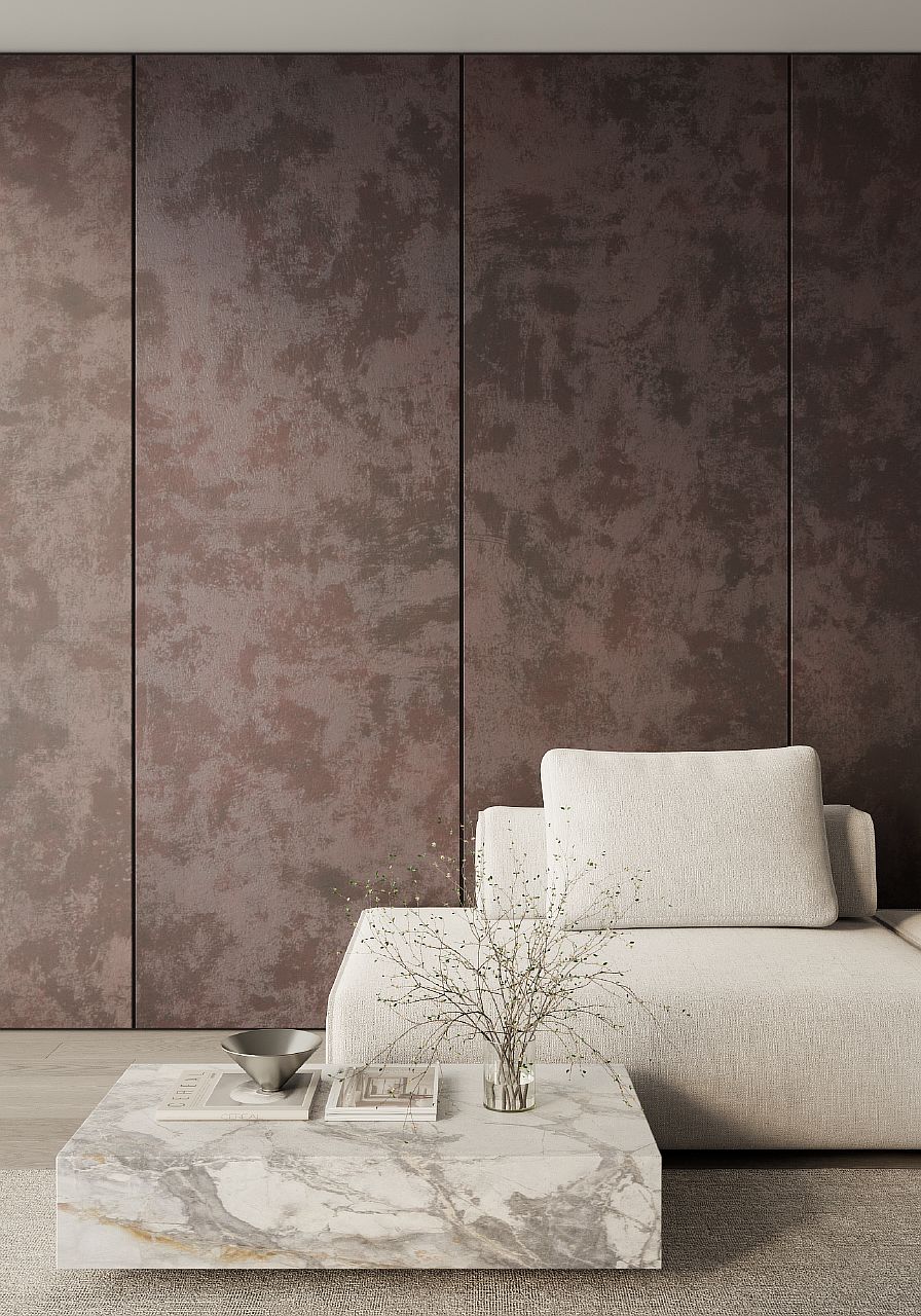 Вертикаль N005 Nirvana SMART стеновая панель под бетон 3000xx1000x8