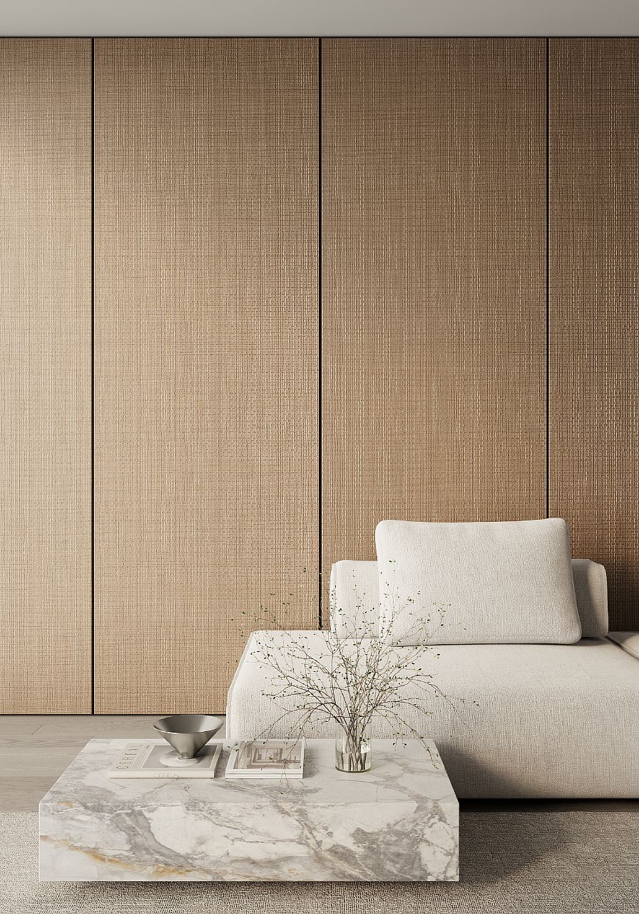 Вертикаль RE02 Reverso SMART стеновая панель под мешковину 3000xx1000x8