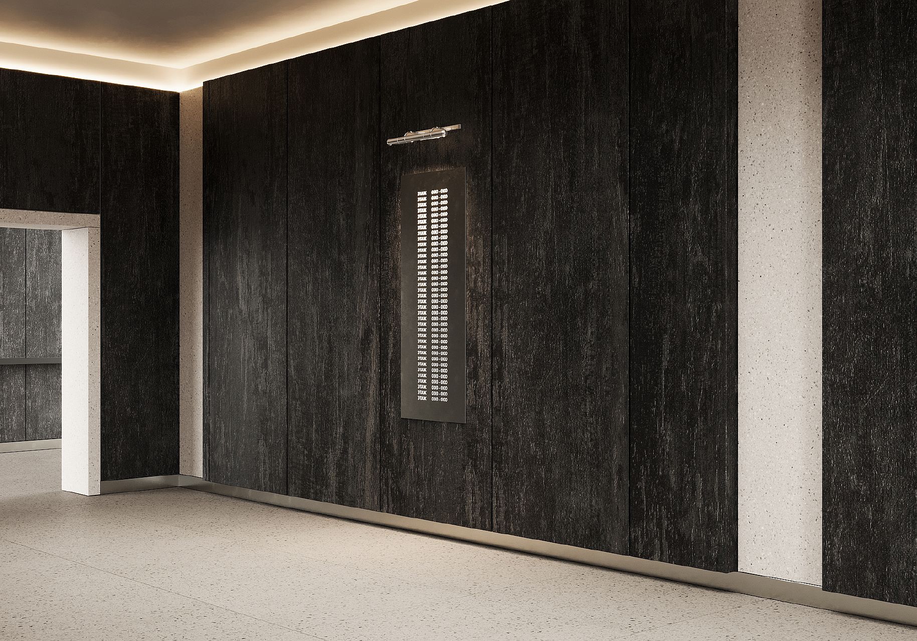 Вертикаль U005 Urban SMART стеновая панель под штукатурку 3000xx1000x8