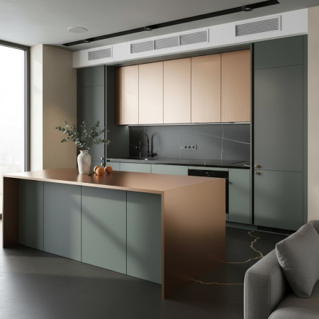 Фасады под медь