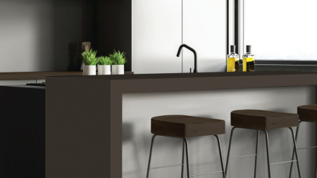 INFINITY 3294 R ESPRESSO Фасады для кухни, МДФ (супер матовые, софт тач)