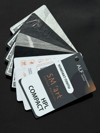 SMART Образцы на связке компакт плиты HPL (5 декоров)